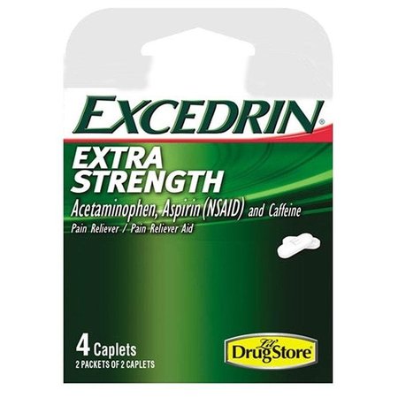 EXCEDRIN Pain Reliever, 4 CT, Tablet 97102